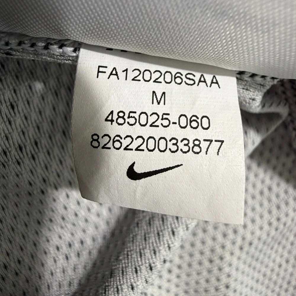Nike Tank Top Dri-FIT Built-in Bra Gradient Dot Black Gray Women Size M 485025